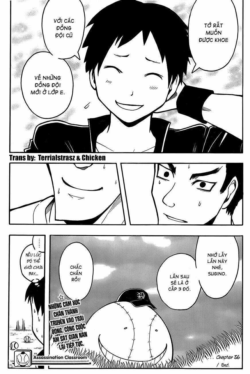 Hãy Ám Sát Ta Để Cứu Lấy Trái Đất Chapter 36 trang 19