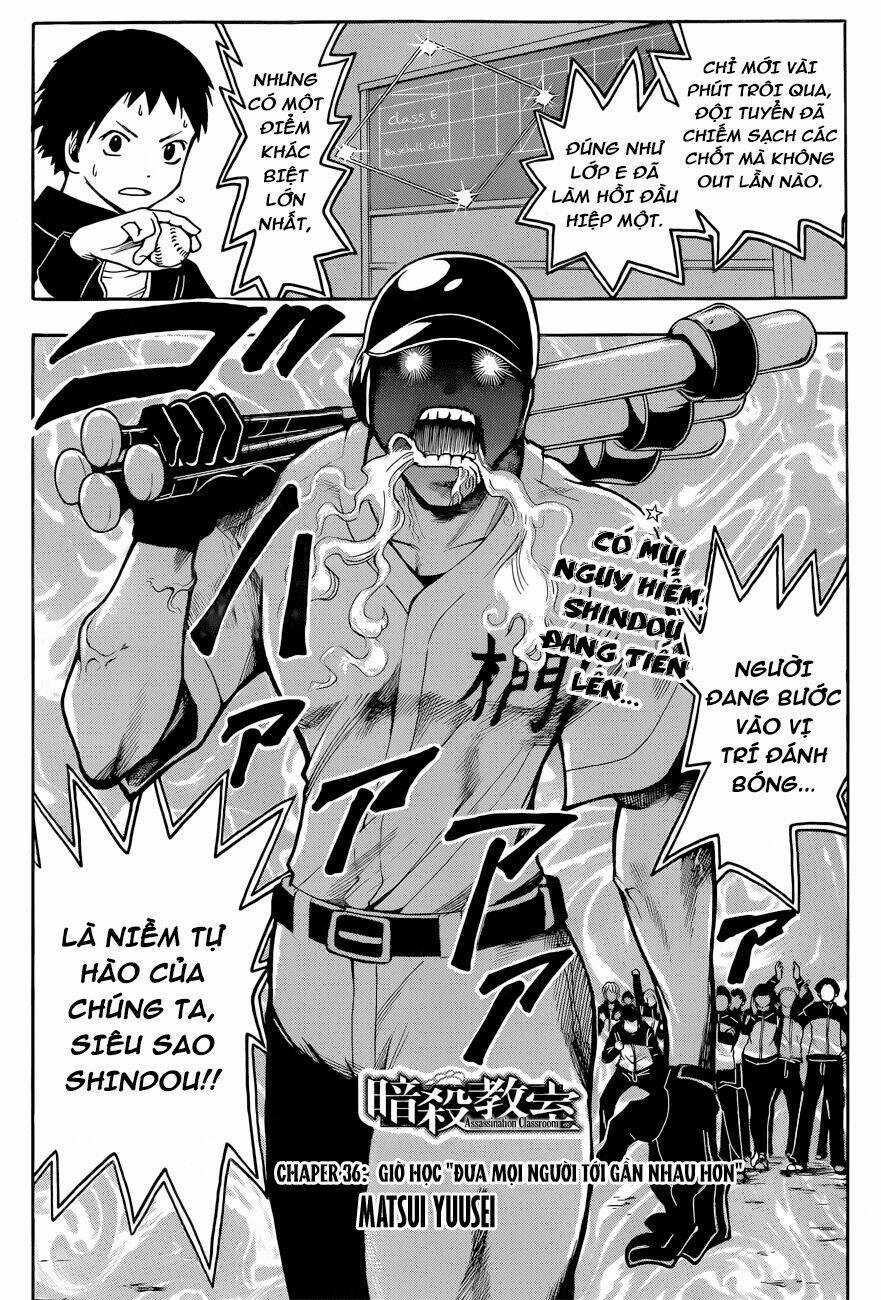 Hãy Ám Sát Ta Để Cứu Lấy Trái Đất Chapter 36 trang 3