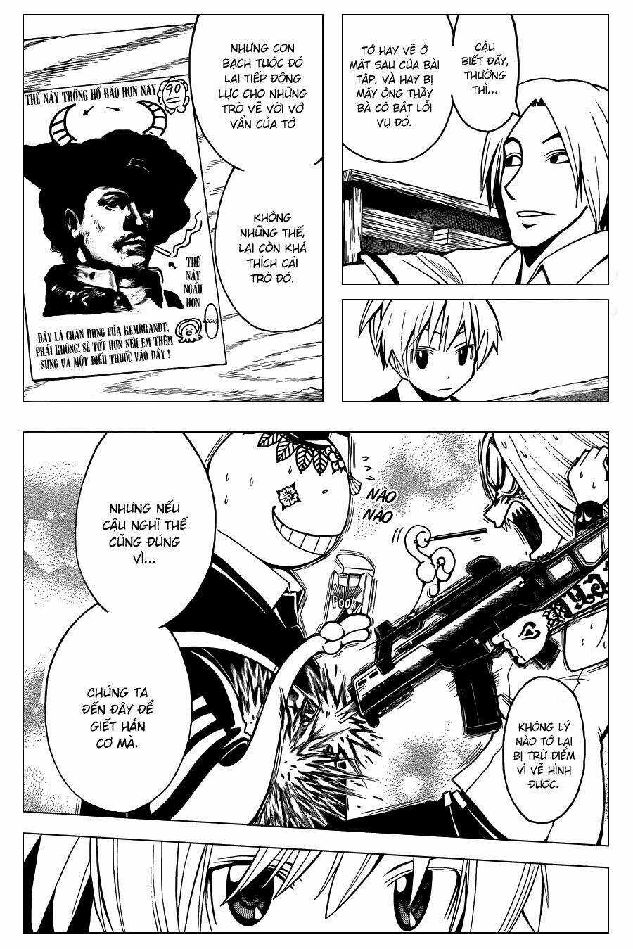 Hãy Ám Sát Ta Để Cứu Lấy Trái Đất Chapter 37 trang 18