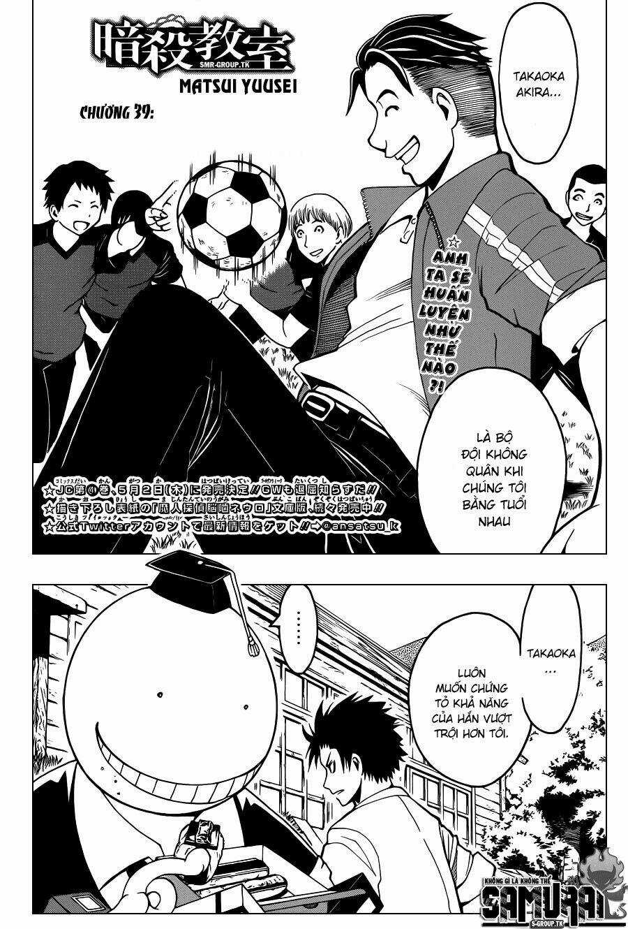 Hãy Ám Sát Ta Để Cứu Lấy Trái Đất Chapter 39 trang 2