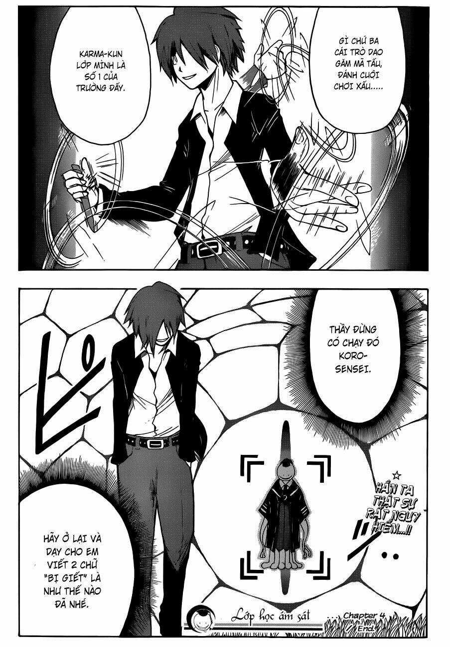 Hãy Ám Sát Ta Để Cứu Lấy Trái Đất Chapter 4 trang 19