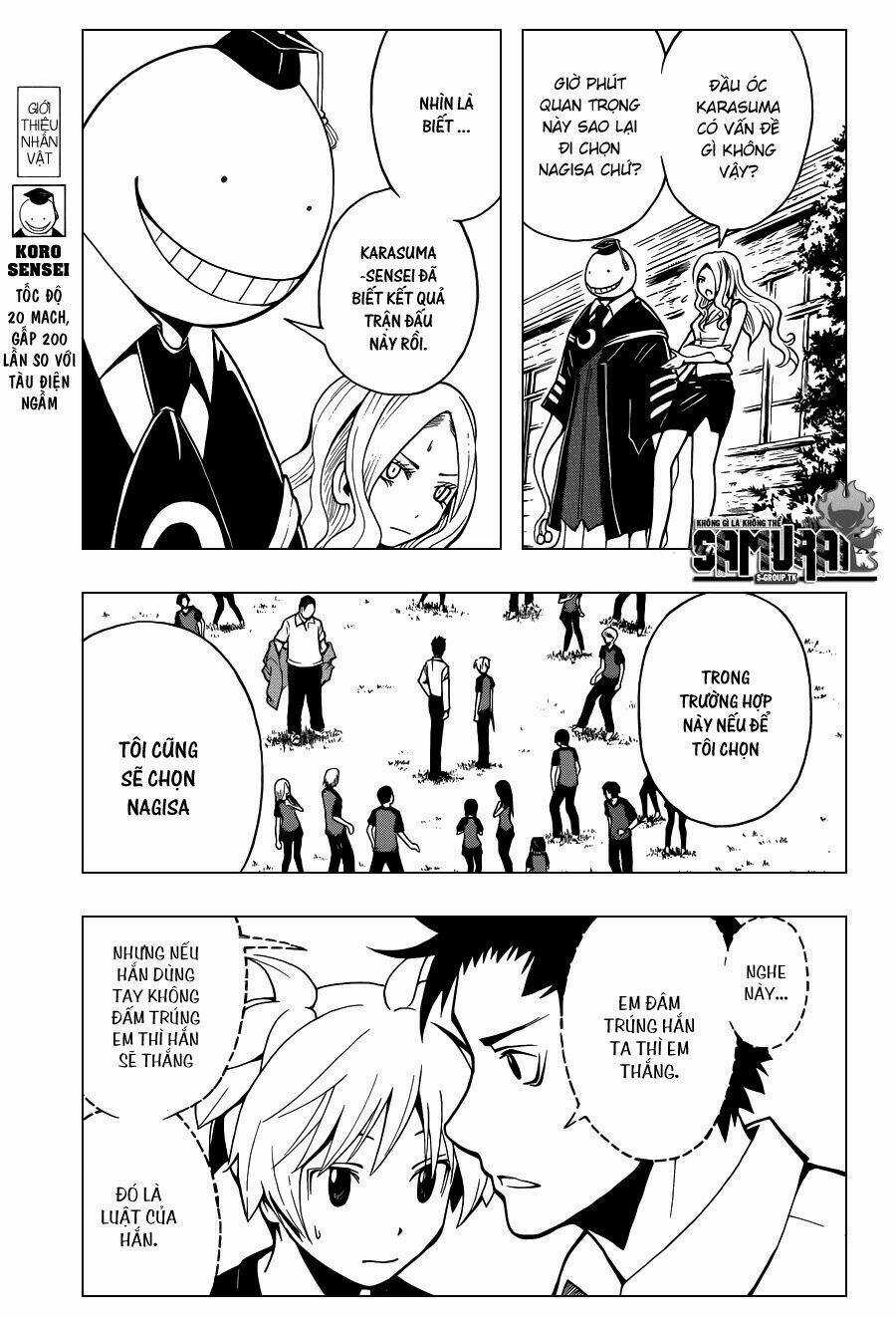 Hãy Ám Sát Ta Để Cứu Lấy Trái Đất Chapter 41 trang 3