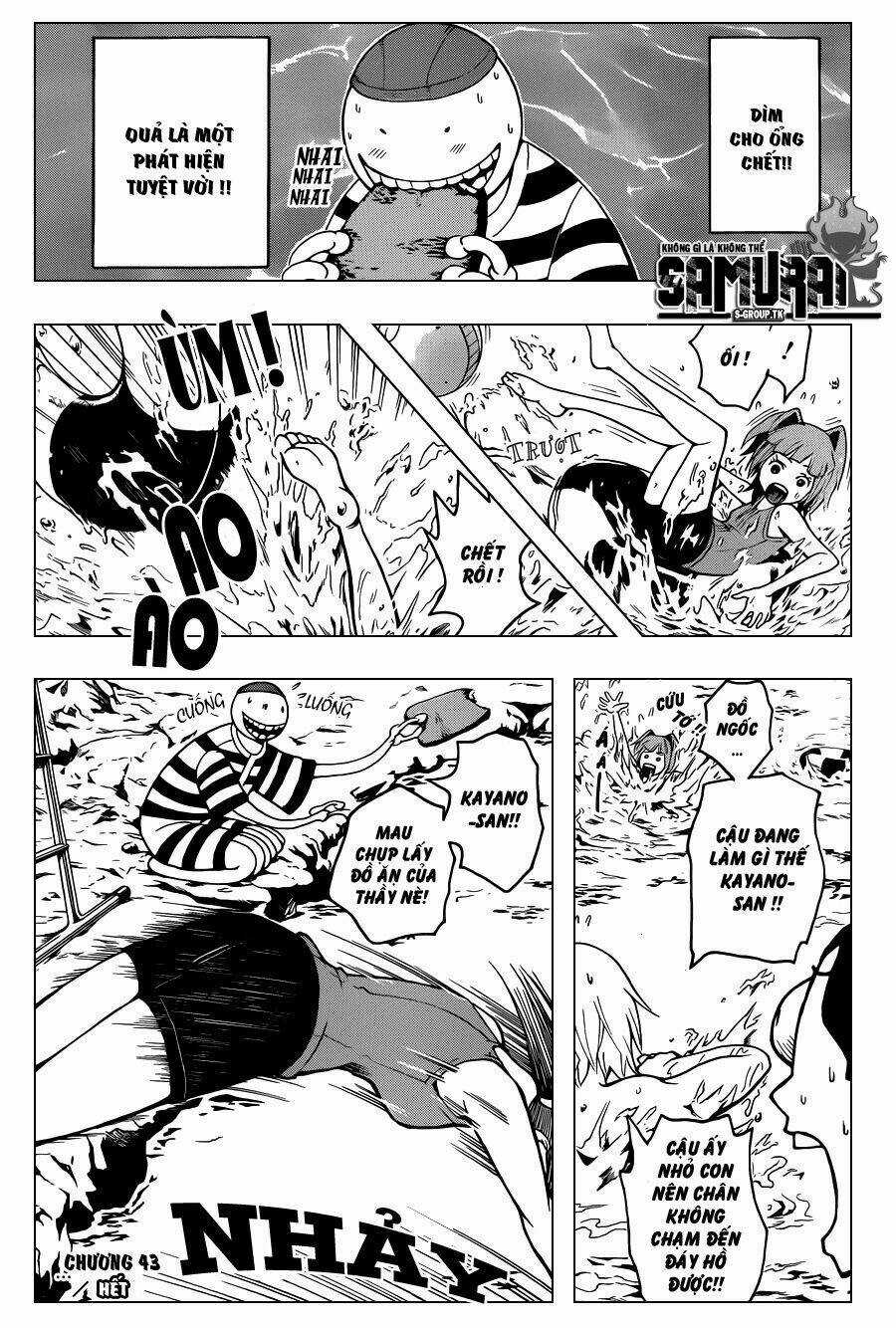 Hãy Ám Sát Ta Để Cứu Lấy Trái Đất Chapter 43 trang 16