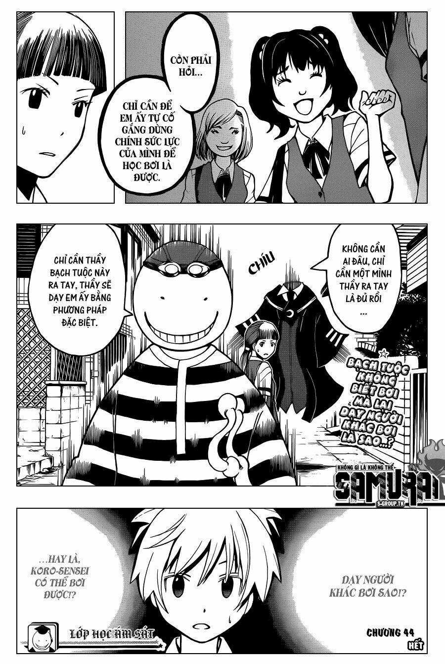 Hãy Ám Sát Ta Để Cứu Lấy Trái Đất Chapter 44 trang 19