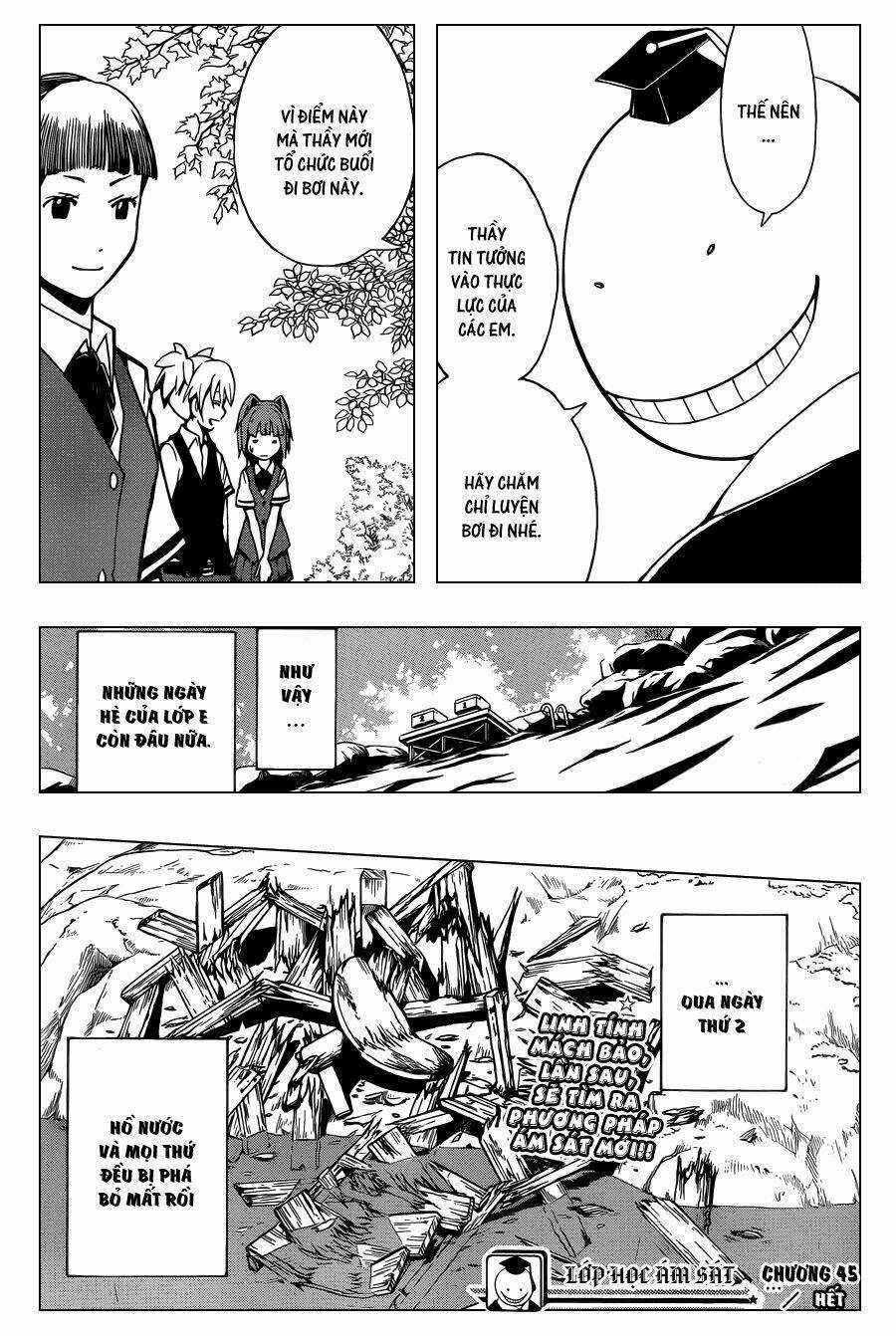 Hãy Ám Sát Ta Để Cứu Lấy Trái Đất Chapter 45 trang 19