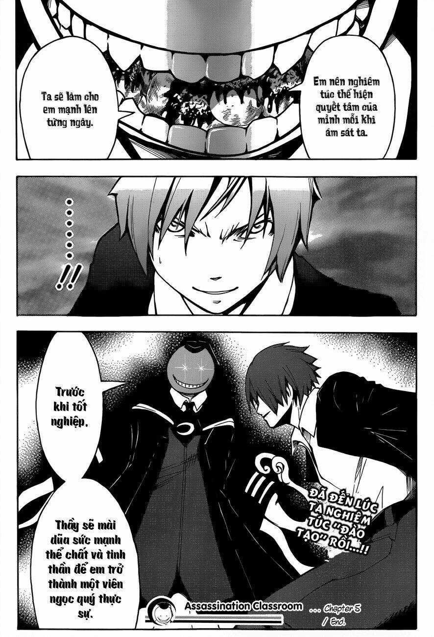 Hãy Ám Sát Ta Để Cứu Lấy Trái Đất Chapter 5 trang 21