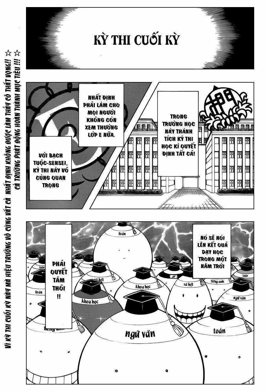 Hãy Ám Sát Ta Để Cứu Lấy Trái Đất Chapter 50 trang 3