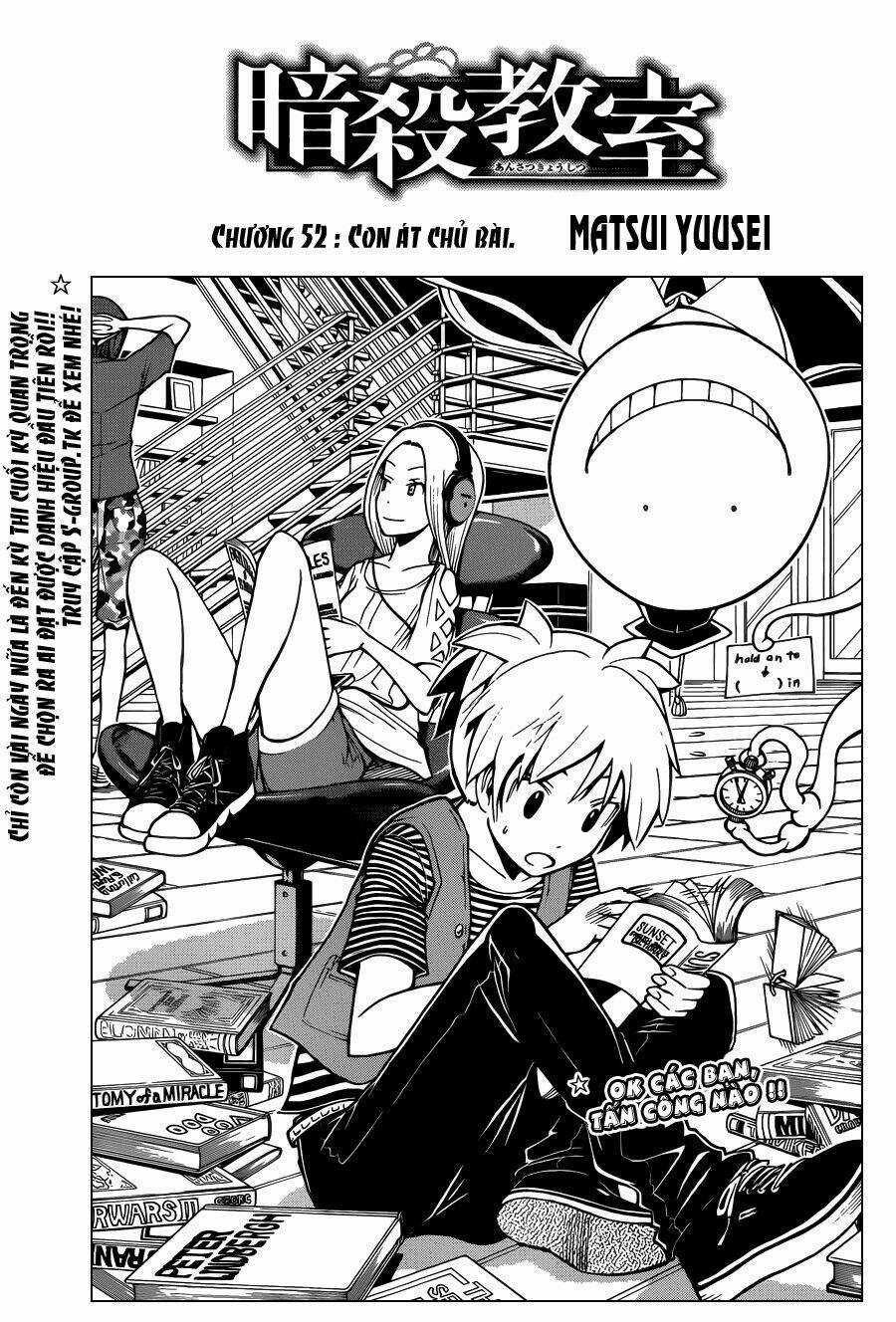 Hãy Ám Sát Ta Để Cứu Lấy Trái Đất Chapter 52 trang 1
