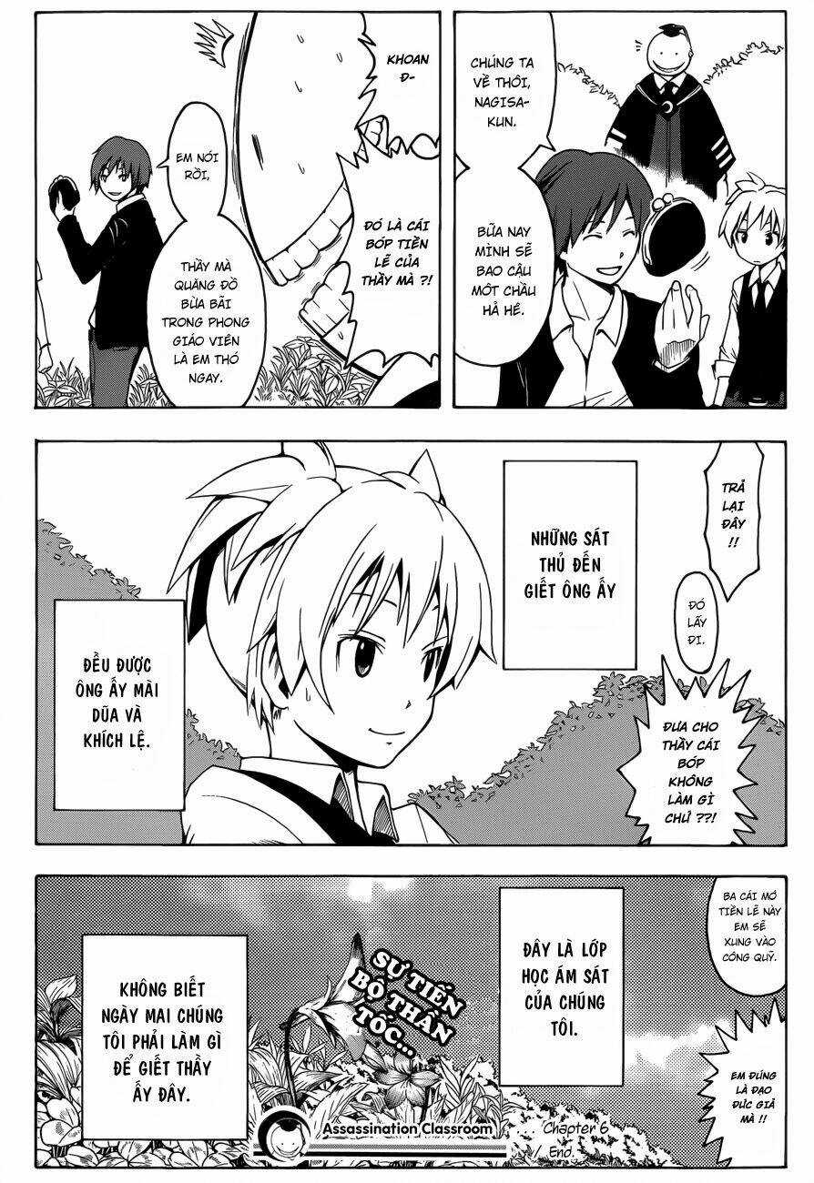 Hãy Ám Sát Ta Để Cứu Lấy Trái Đất Chapter 6 trang 19