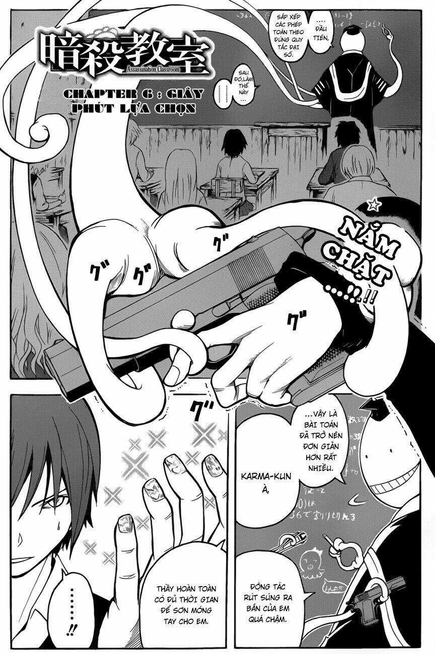 Hãy Ám Sát Ta Để Cứu Lấy Trái Đất Chapter 6 trang 2