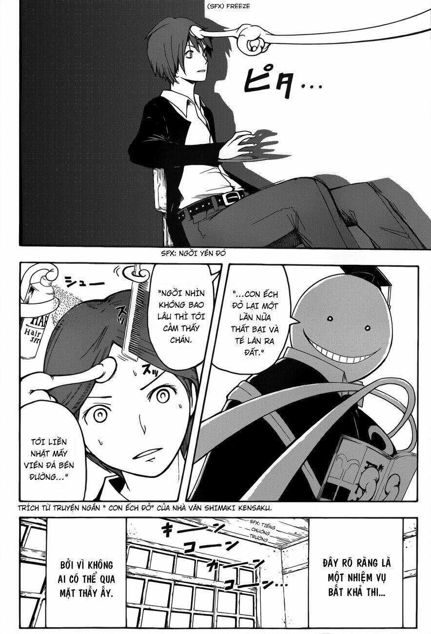 Hãy Ám Sát Ta Để Cứu Lấy Trái Đất Chapter 6 trang 6