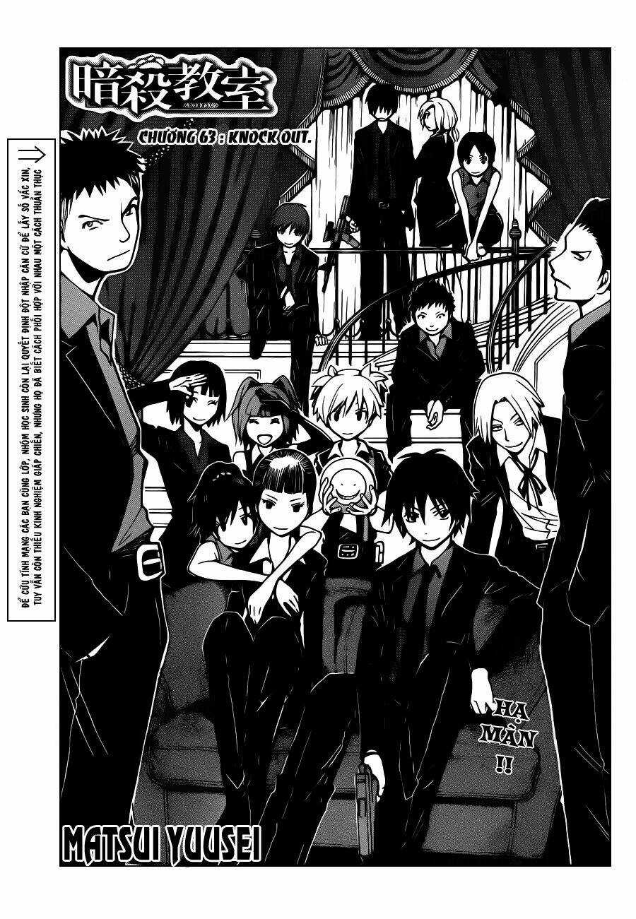 Hãy Ám Sát Ta Để Cứu Lấy Trái Đất Chapter 63 trang 1
