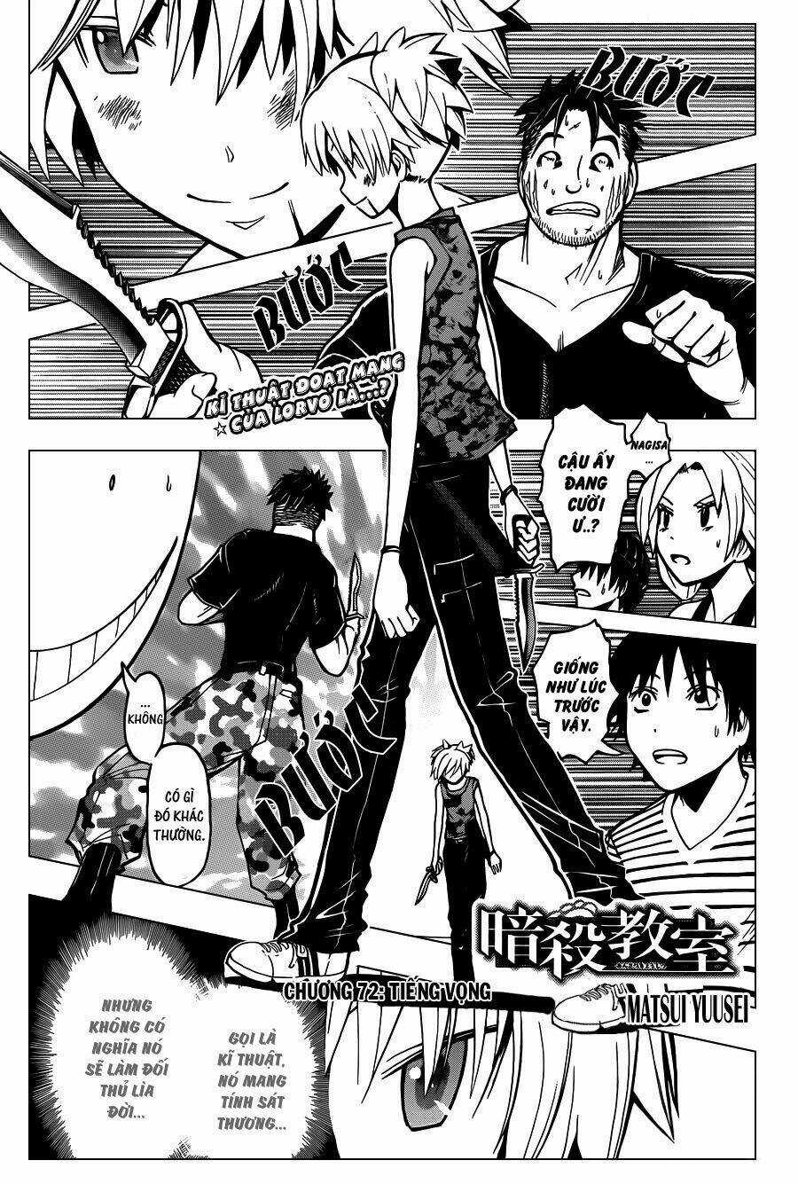 Hãy Ám Sát Ta Để Cứu Lấy Trái Đất Chapter 72 trang 1