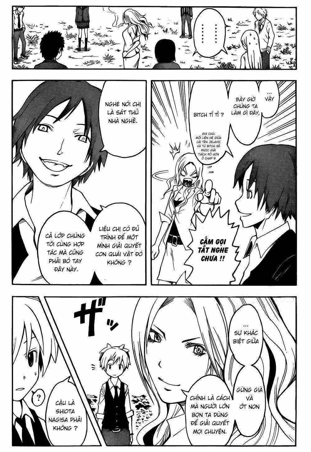 Hãy Ám Sát Ta Để Cứu Lấy Trái Đất Chapter 8 trang 15