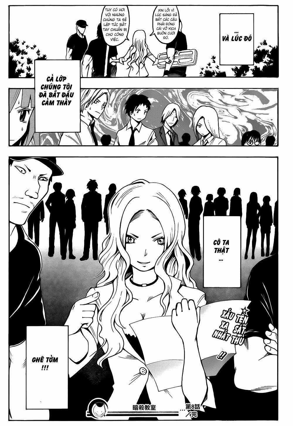 Hãy Ám Sát Ta Để Cứu Lấy Trái Đất Chapter 8 trang 19