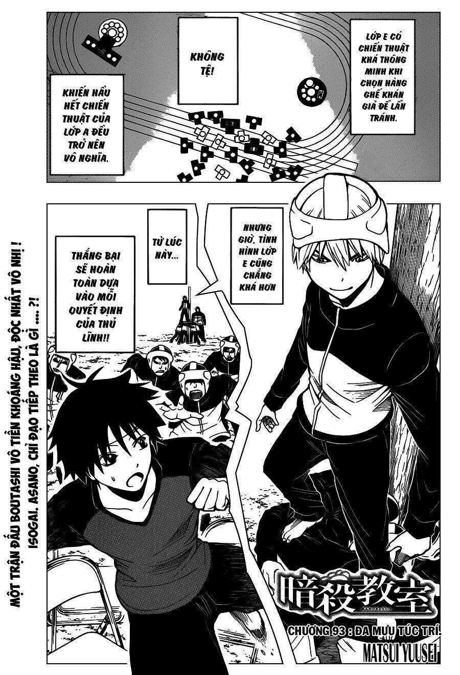 Hãy Ám Sát Ta Để Cứu Lấy Trái Đất Chapter 93 trang 1