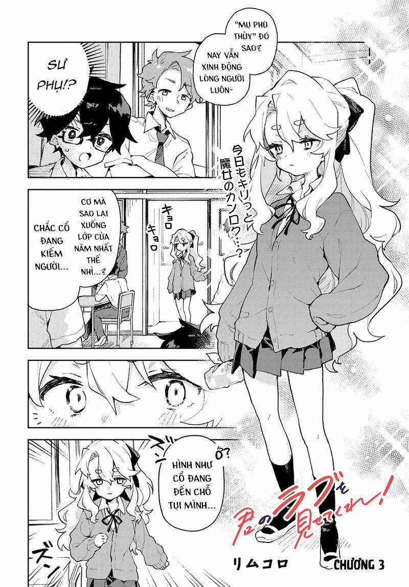 Hãy Cho Tôi Thấy Tình Yêu Của Cậu! Chapter 3 trang 2