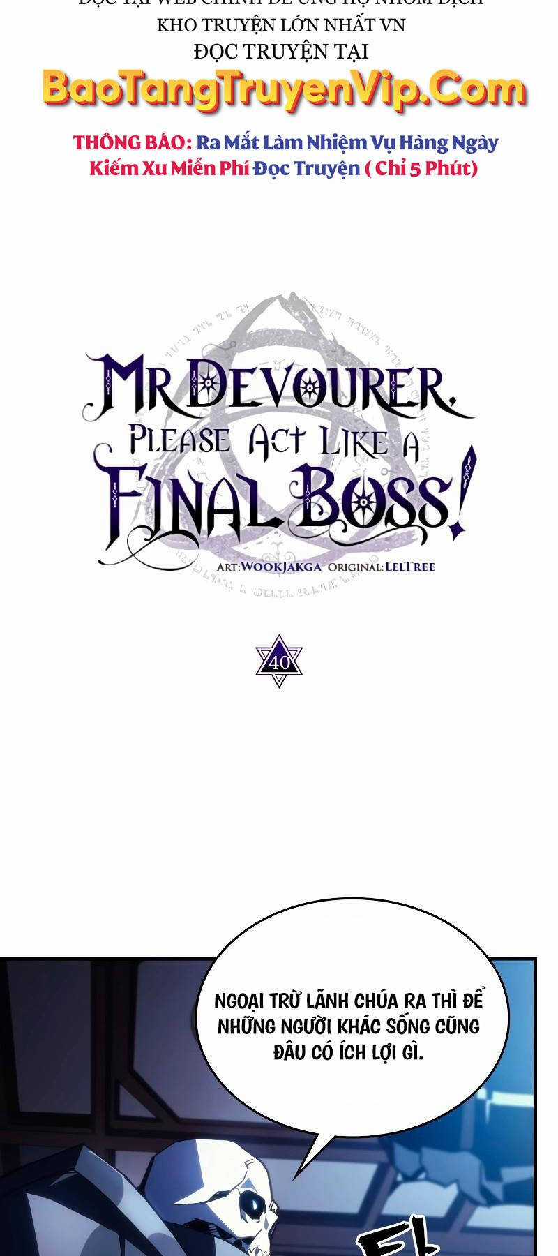 Hãy Hành Động Như Một Boss Đi Ngài Mr Devourer Chương 40 trang 3