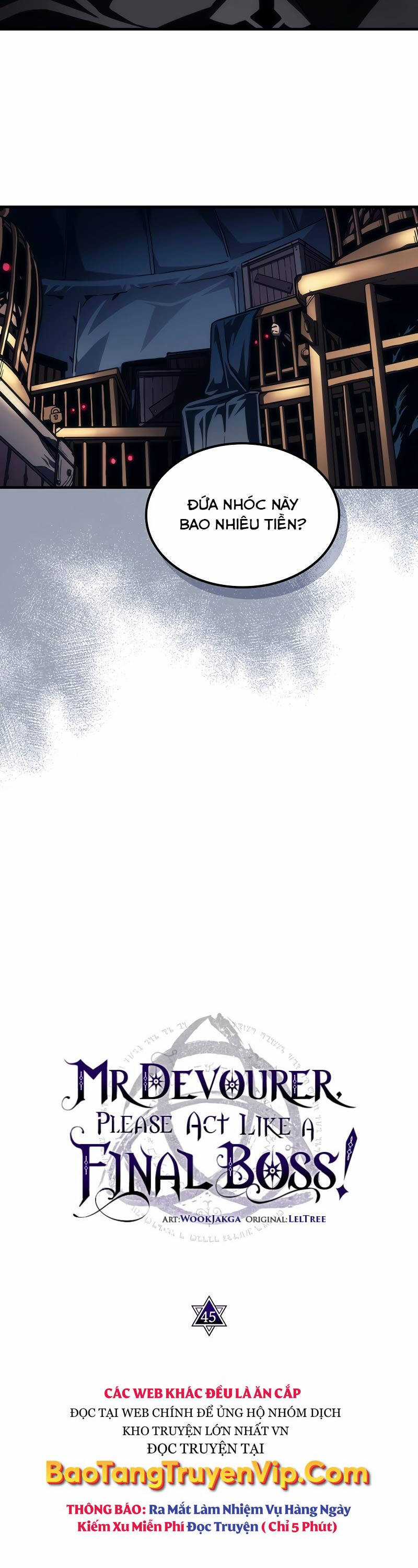 Hãy Hành Động Như Một Boss Đi Ngài Mr Devourer Chương 45 trang 12