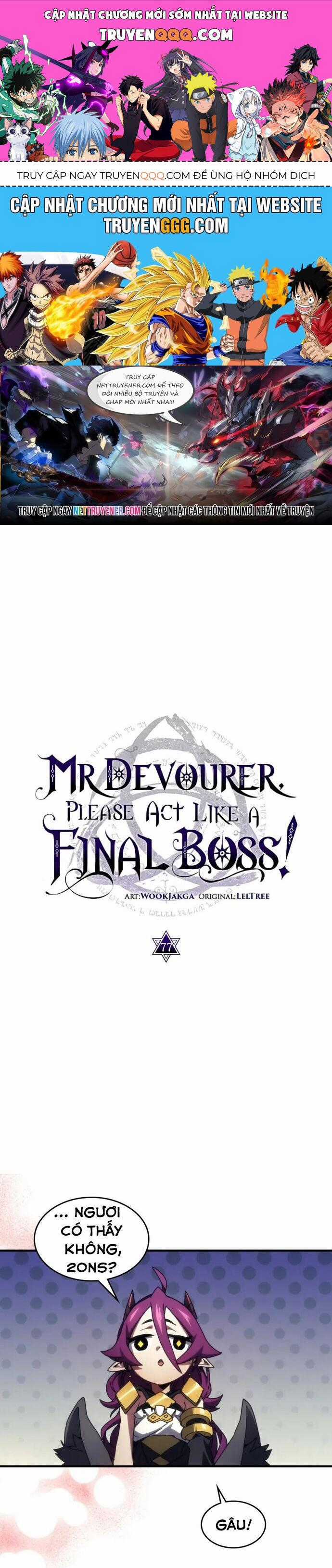 Hãy Hành Động Như Một Boss Đi Ngài Mr Devourer Chương 77 trang 0