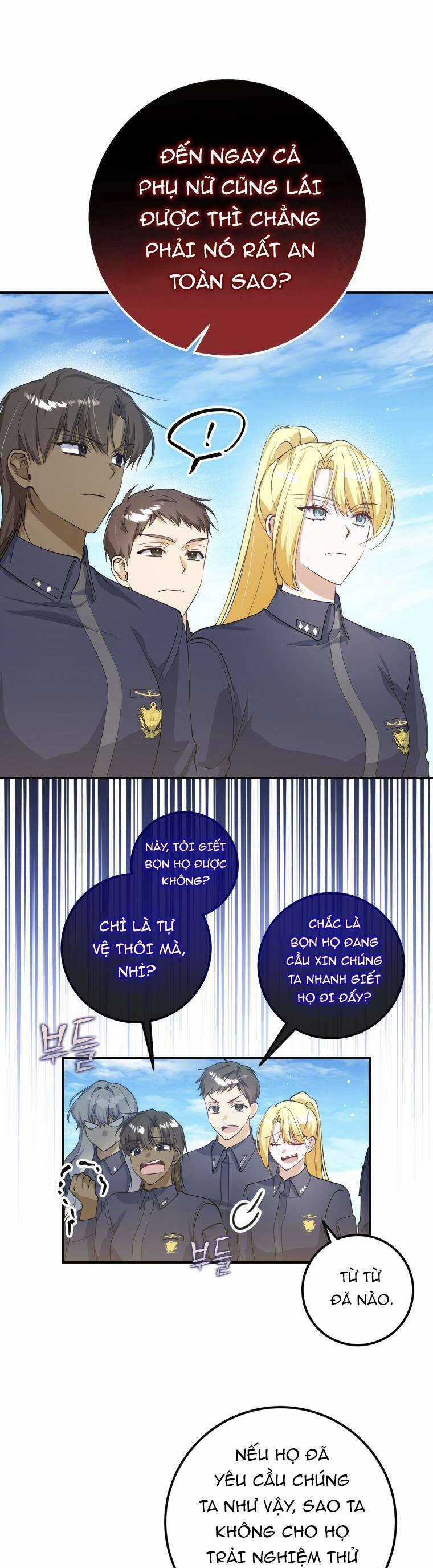 Hãy Mau Cởi Bỏ Phù Hiệu Và Kết Hôn Đi Nào Chapter 11 trang 25