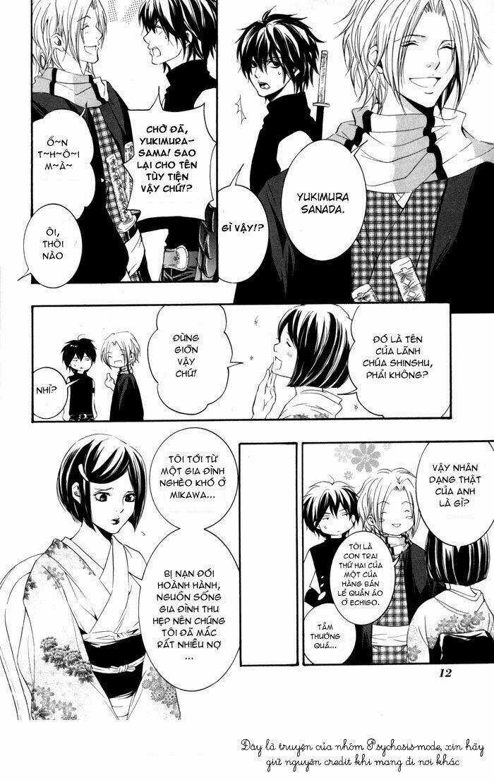 Hayabusa - Sanada Dengekichou Chapter 1 trang 12