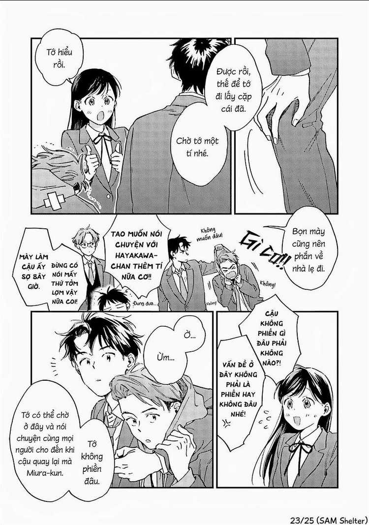 Hayakawa-San Và Miura-Kun Chapter 4 trang 22