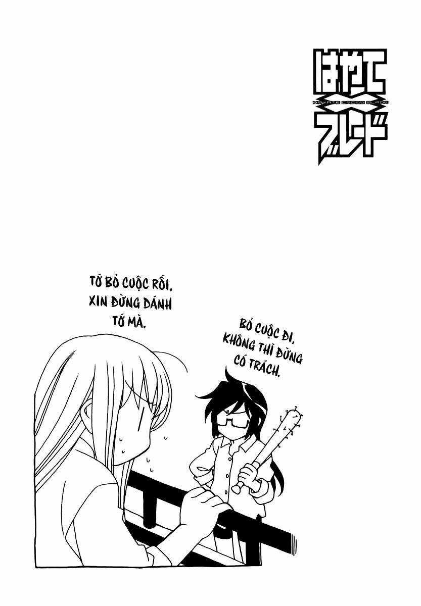 Hayate X Blade Chapter 7 trang 28