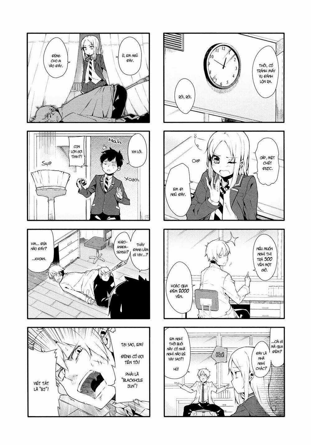 Hazuki Kanon wa Amakunai. Chapter 1 trang 12