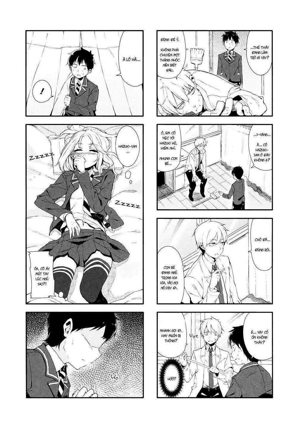 Hazuki Kanon wa Amakunai. Chapter 1 trang 13