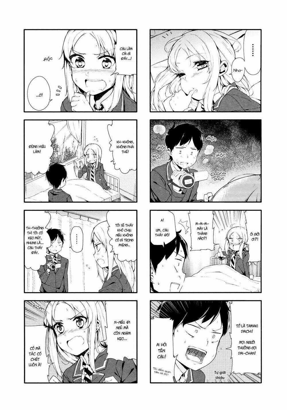Hazuki Kanon wa Amakunai. Chapter 1 trang 14