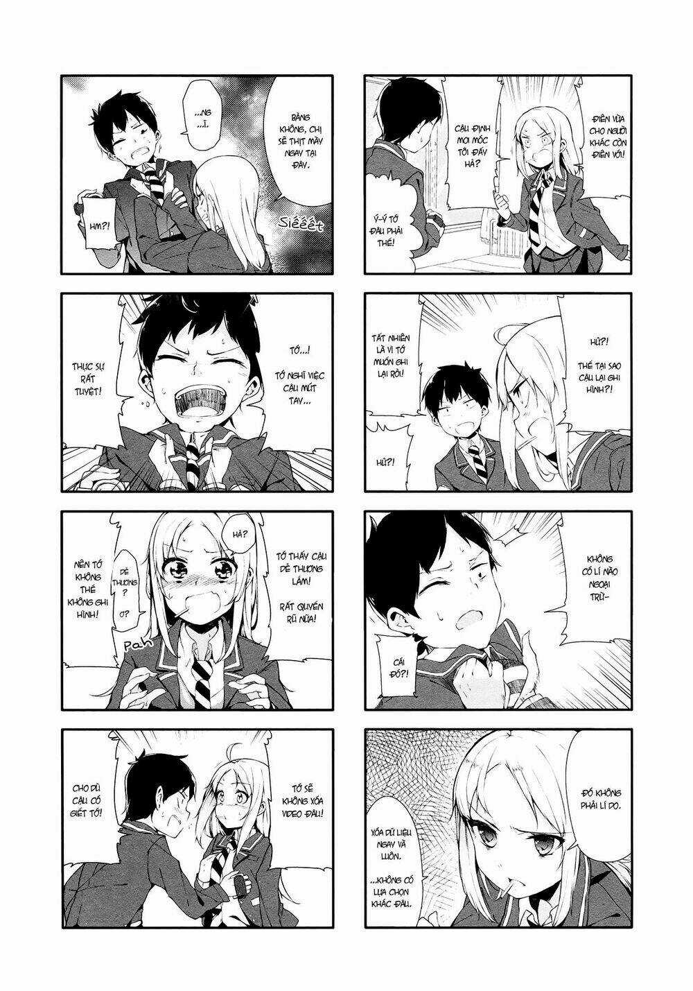 Hazuki Kanon wa Amakunai. Chapter 1 trang 16