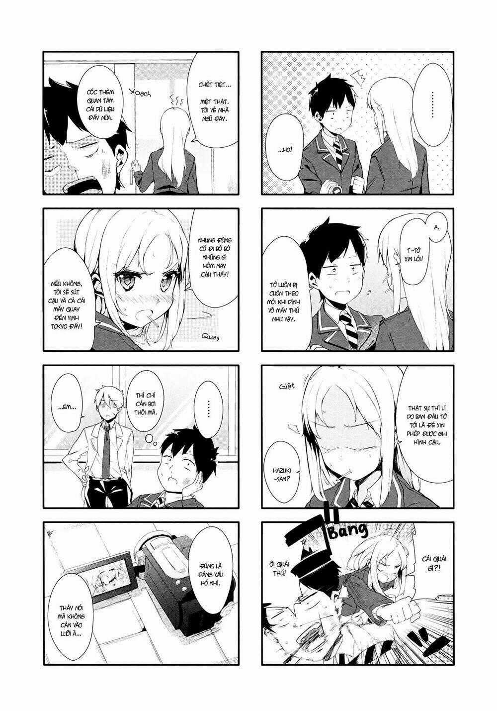 Hazuki Kanon wa Amakunai. Chapter 1 trang 17