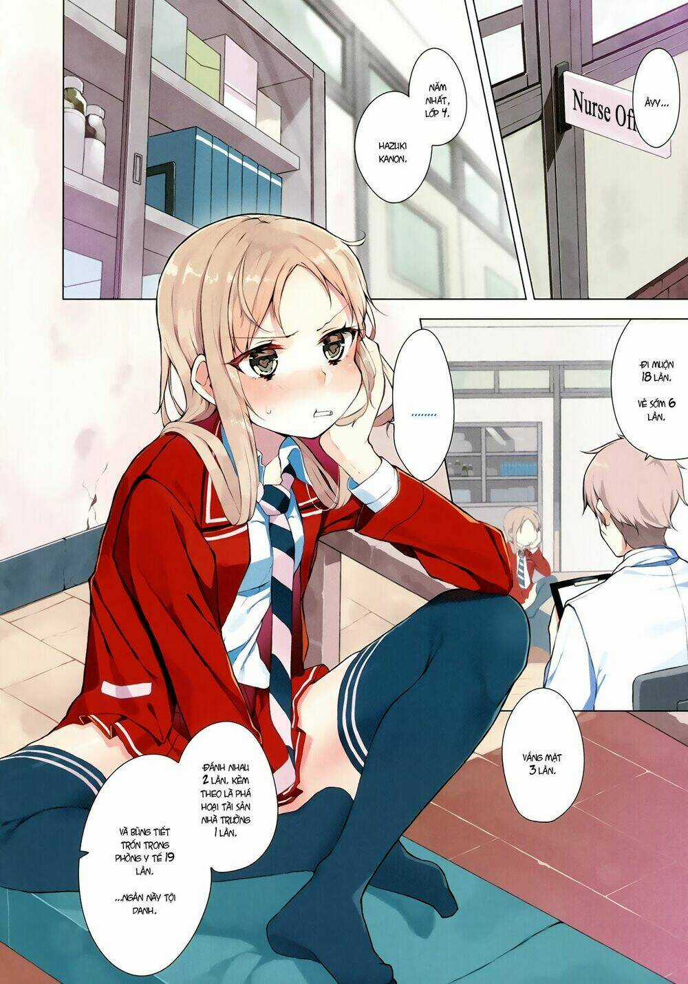 Hazuki Kanon wa Amakunai. Chapter 1 trang 3