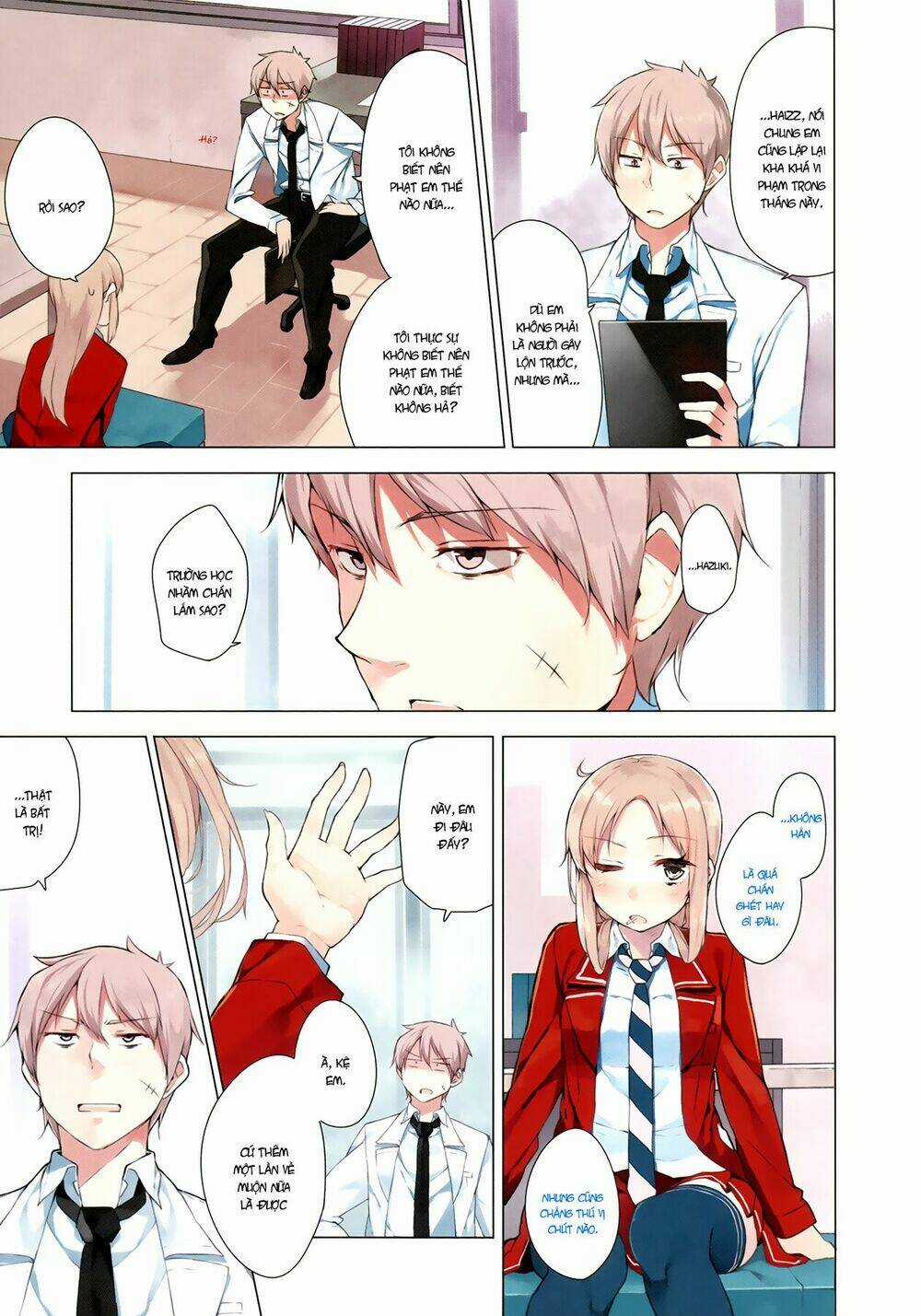 Hazuki Kanon wa Amakunai. Chapter 1 trang 4