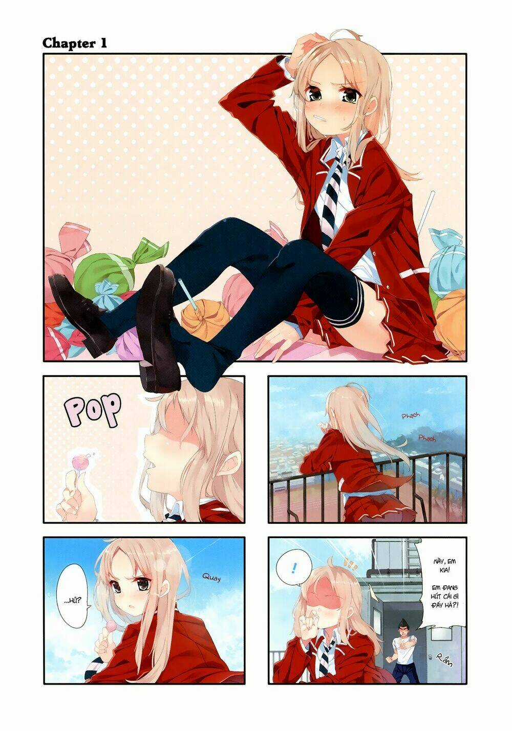 Hazuki Kanon wa Amakunai. Chapter 1 trang 8