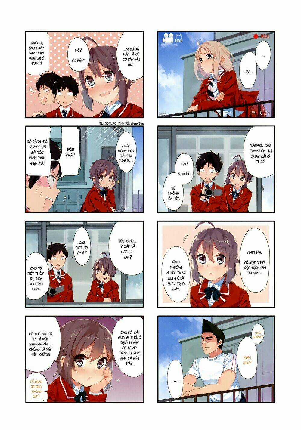 Hazuki Kanon wa Amakunai. Chapter 1 trang 9