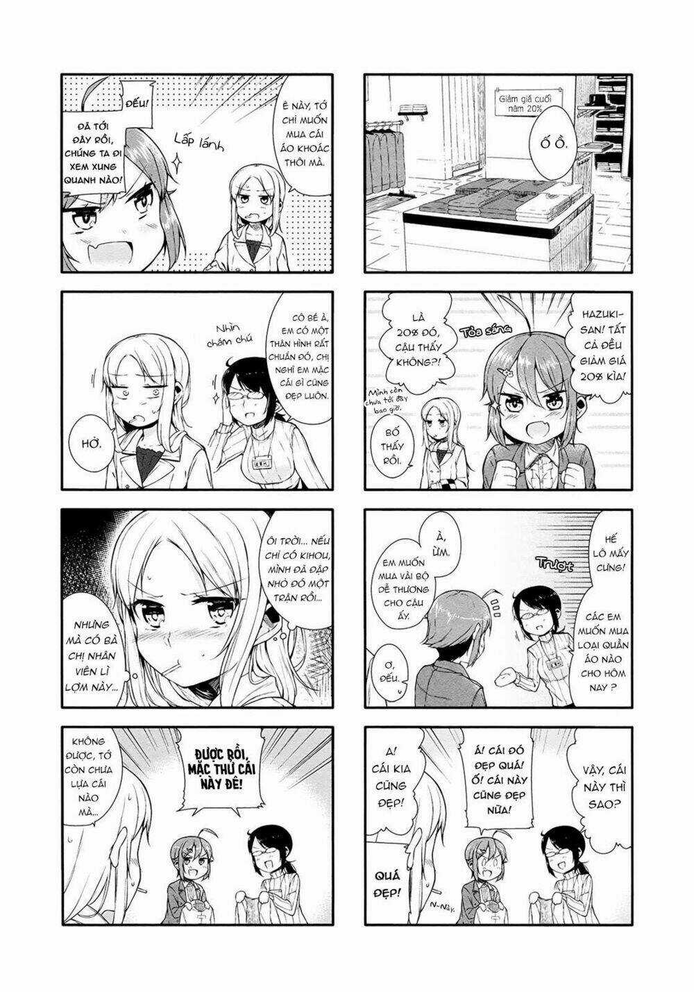 Hazuki Kanon wa Amakunai. Chapter 10 trang 3