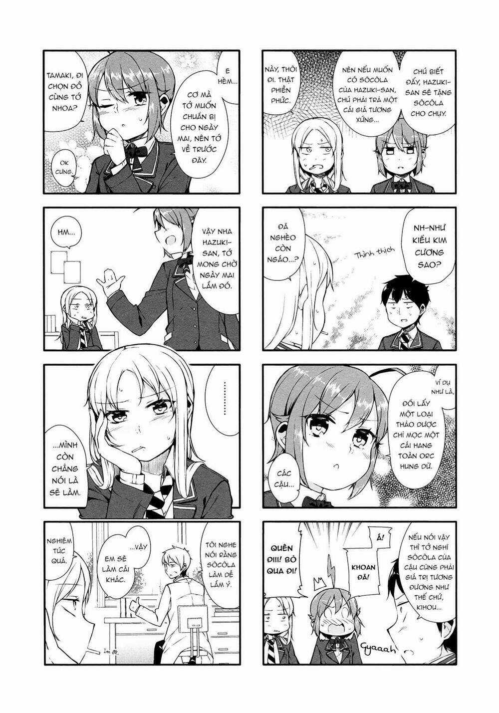 Hazuki Kanon wa Amakunai. Chapter 11 trang 3