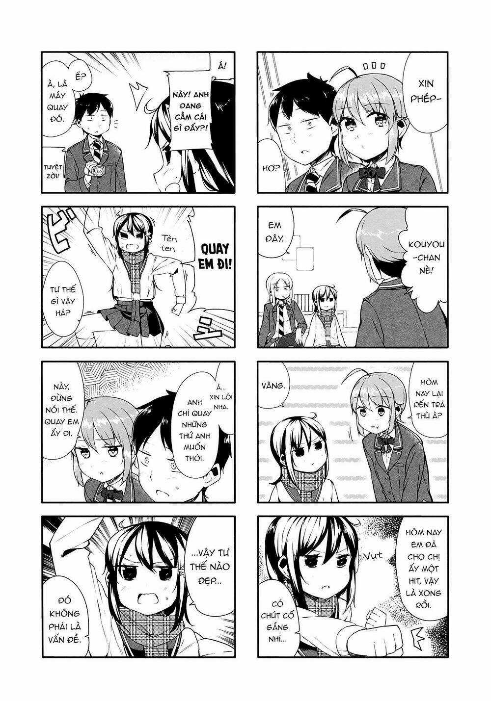 Hazuki Kanon wa Amakunai. Chapter 12 trang 4