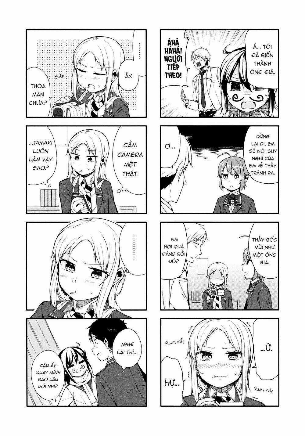 Hazuki Kanon wa Amakunai. Chapter 12 trang 7