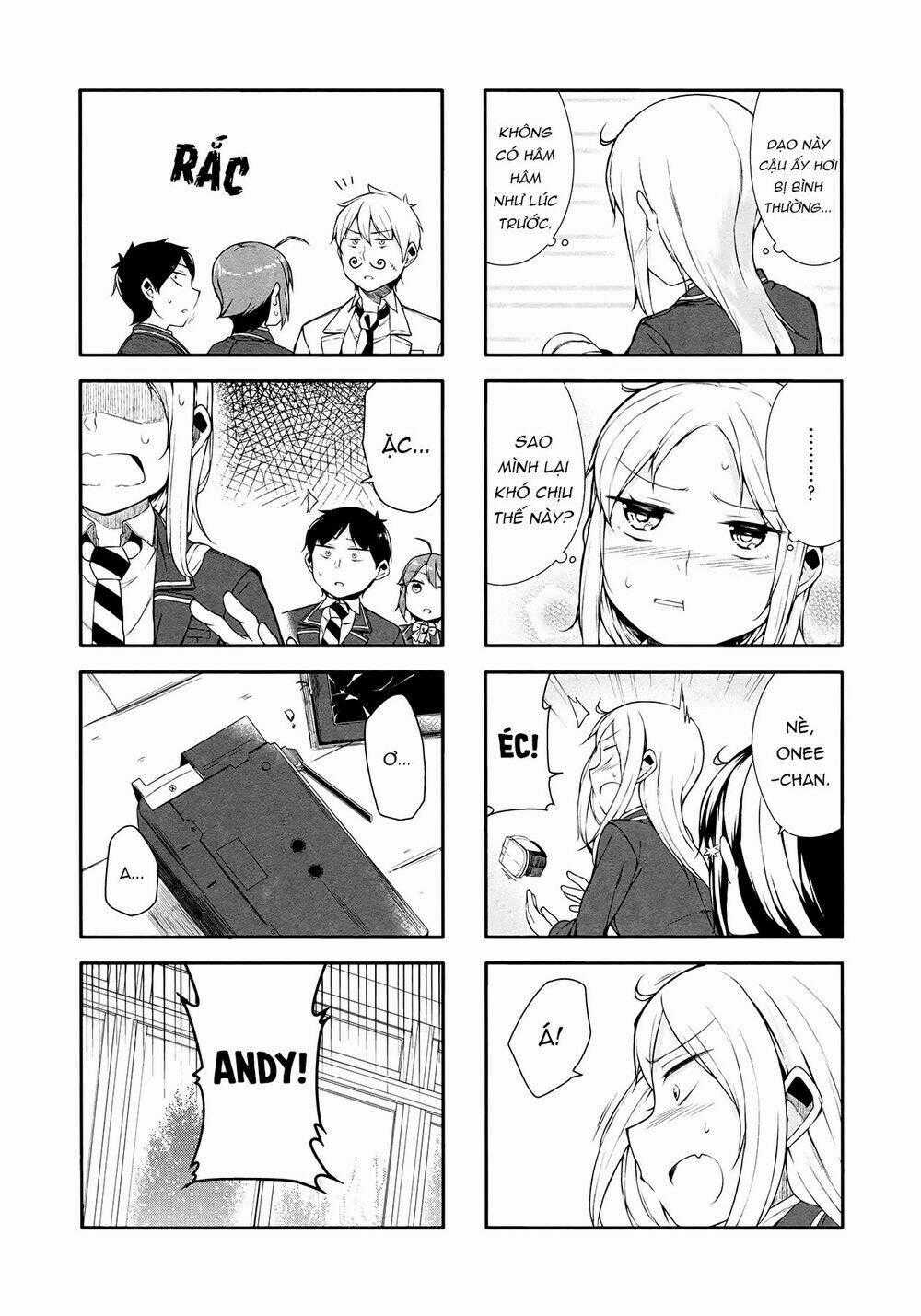 Hazuki Kanon wa Amakunai. Chapter 12 trang 8