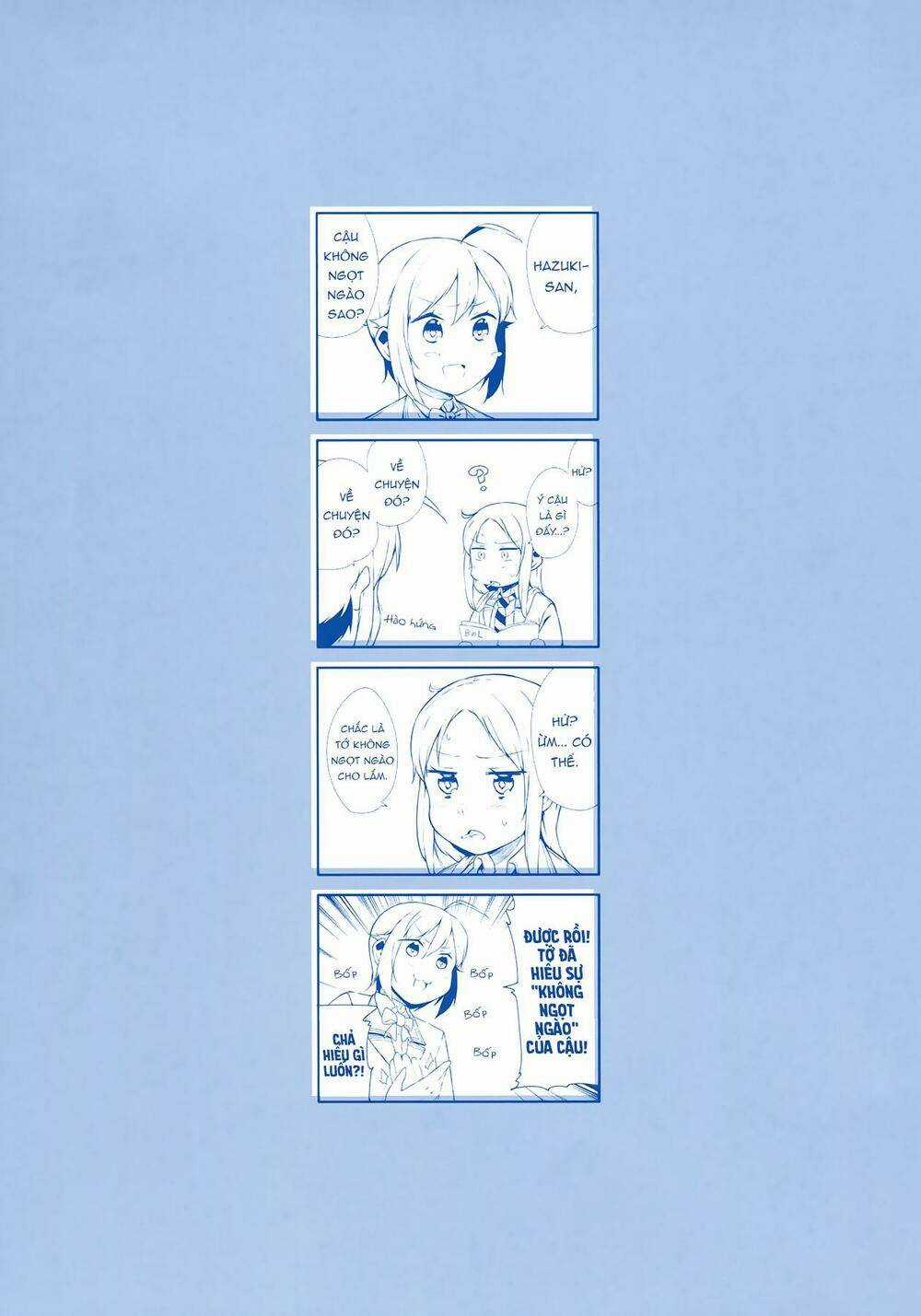 Hazuki Kanon wa Amakunai. Chapter 13 trang 12