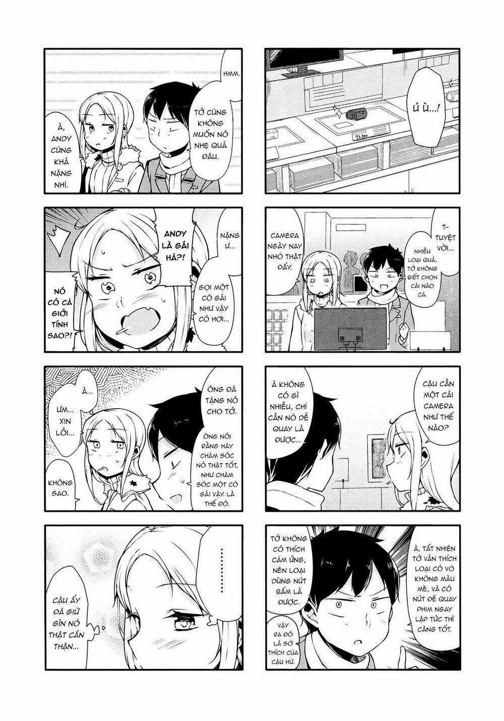 Hazuki Kanon wa Amakunai. Chapter 13 trang 4