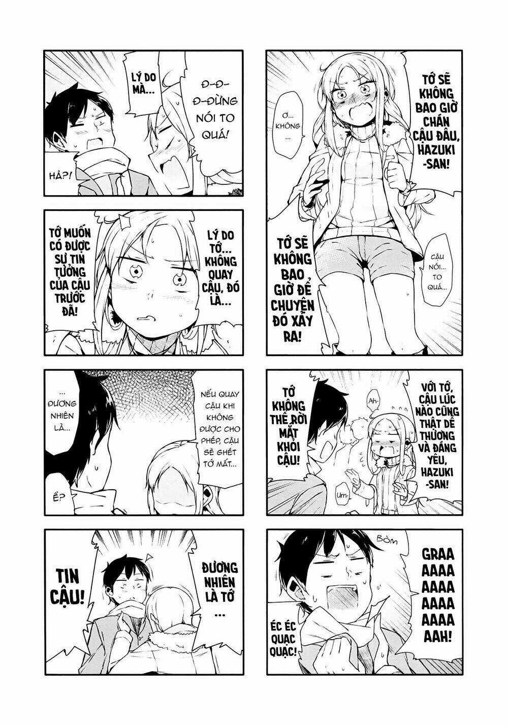 Hazuki Kanon wa Amakunai. Chapter 13 trang 7