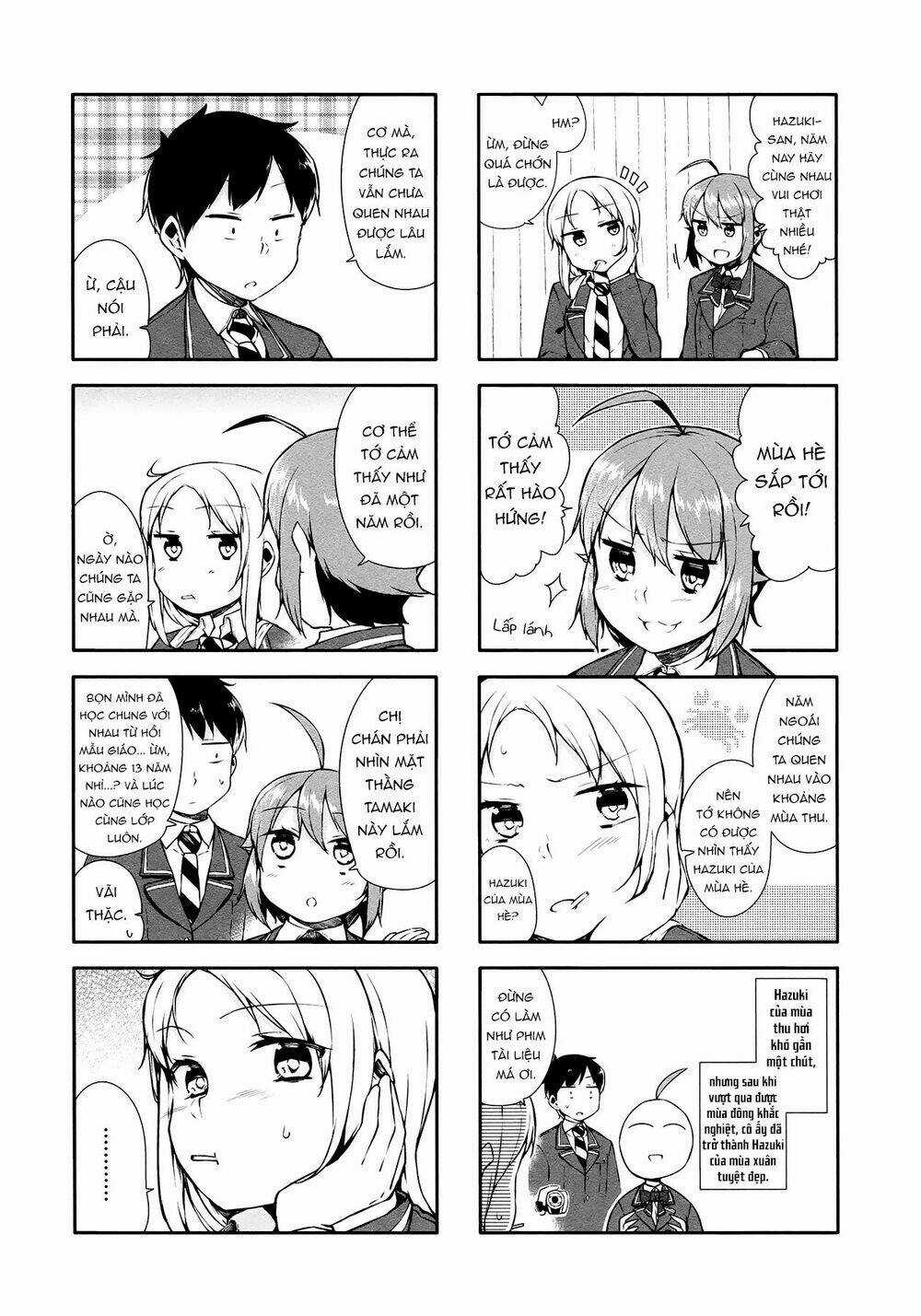 Hazuki Kanon wa Amakunai. Chapter 14 trang 10