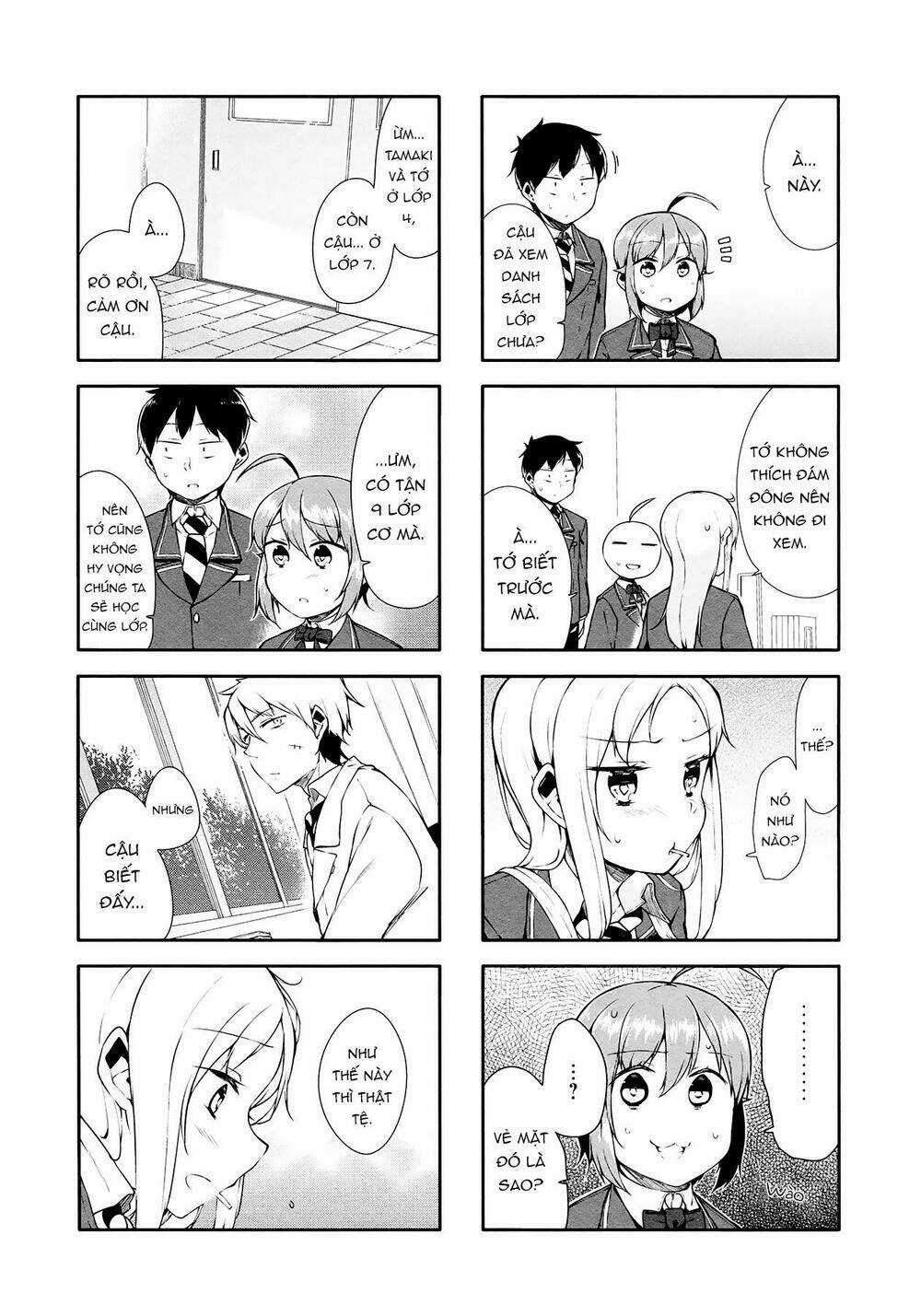 Hazuki Kanon wa Amakunai. Chapter 14 trang 11