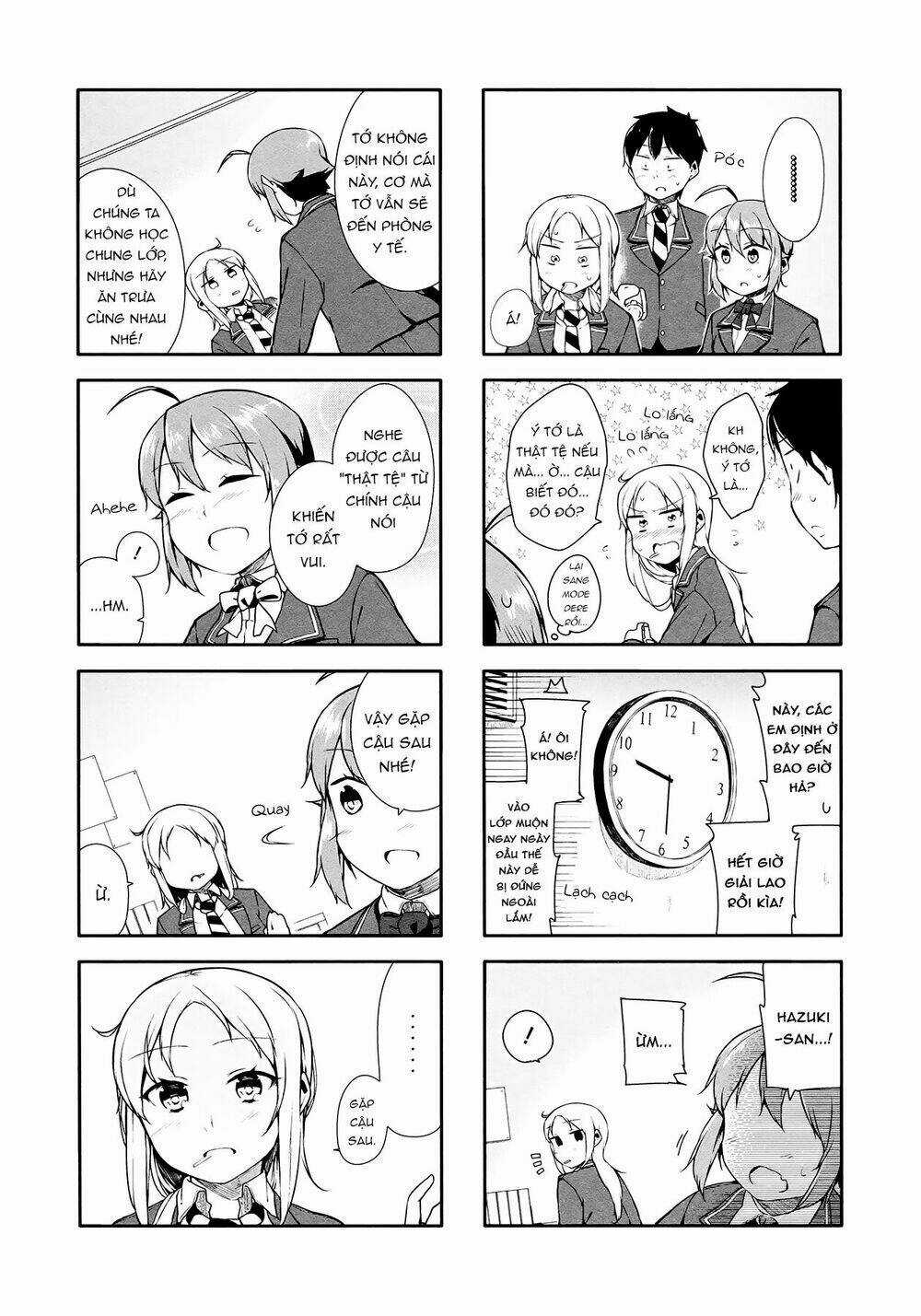 Hazuki Kanon wa Amakunai. Chapter 14 trang 12