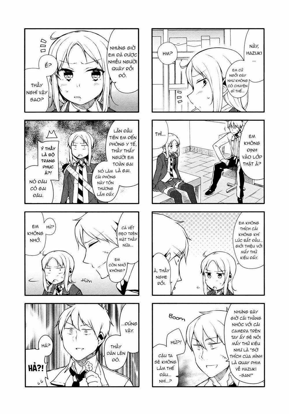 Hazuki Kanon wa Amakunai. Chapter 14 trang 13