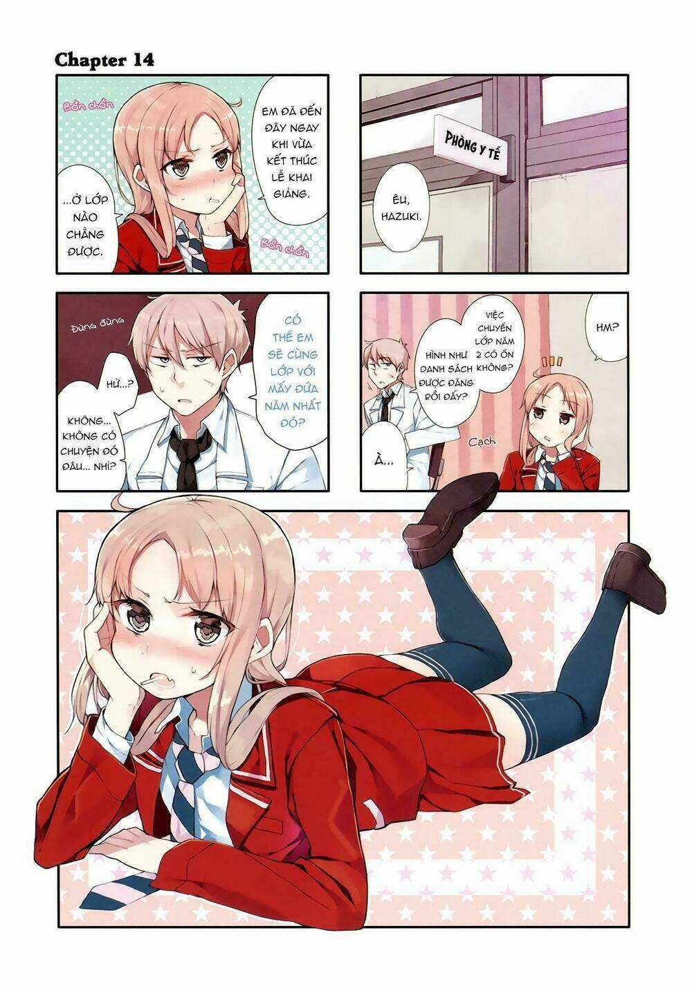 Hazuki Kanon wa Amakunai. Chapter 14 trang 8